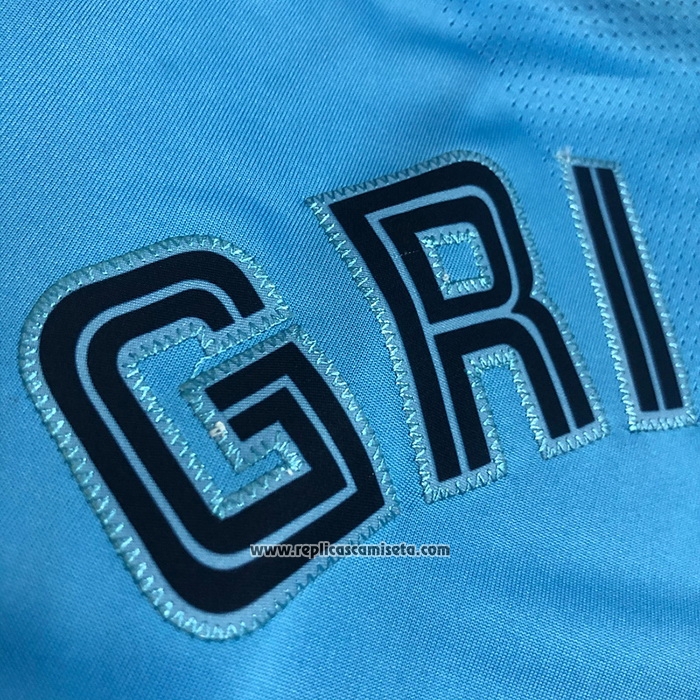 Camiseta Memphis Grizzlies Ja Morant #12 Statement Autentico 2021-22 Azul